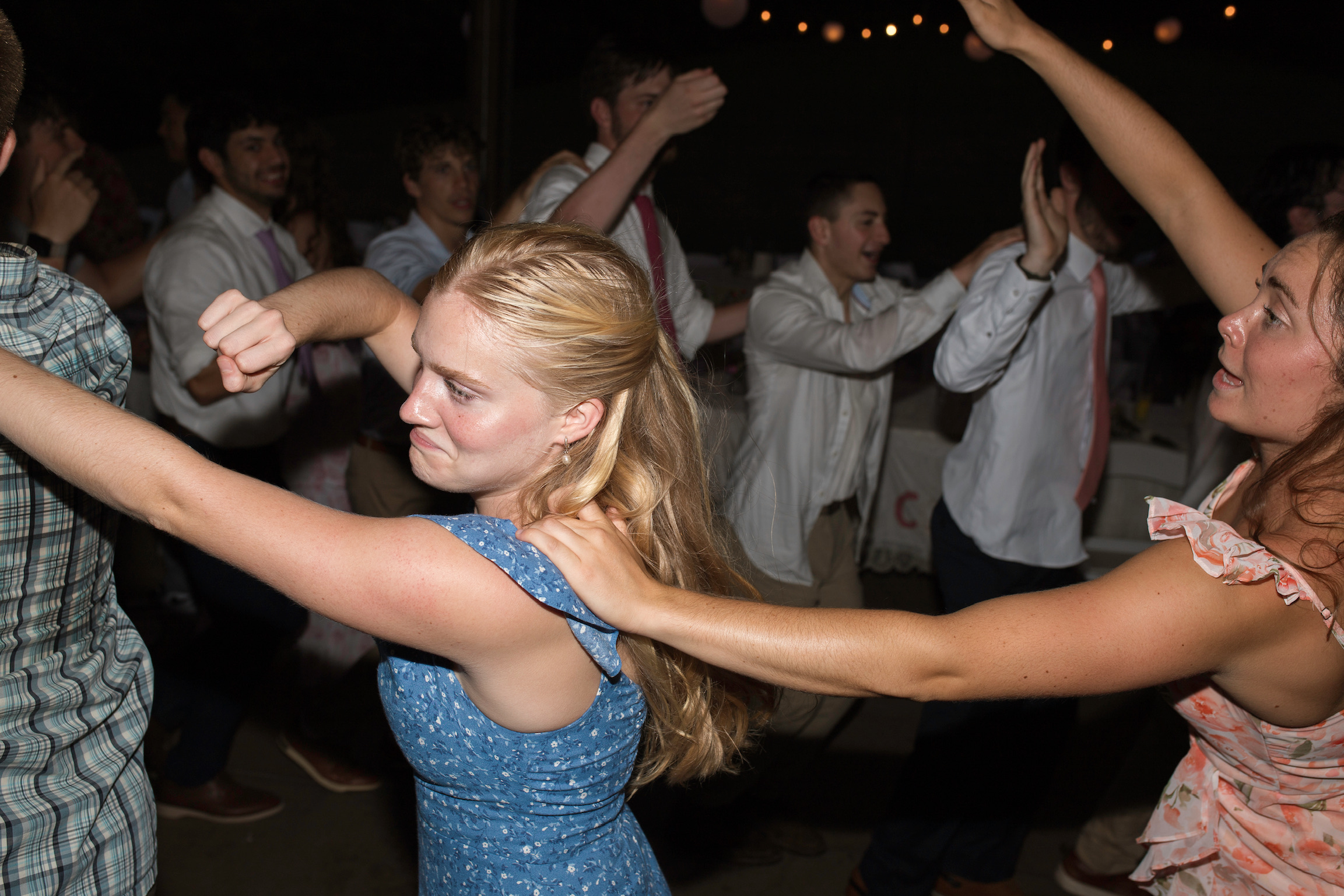guests having fun on the dancefloor